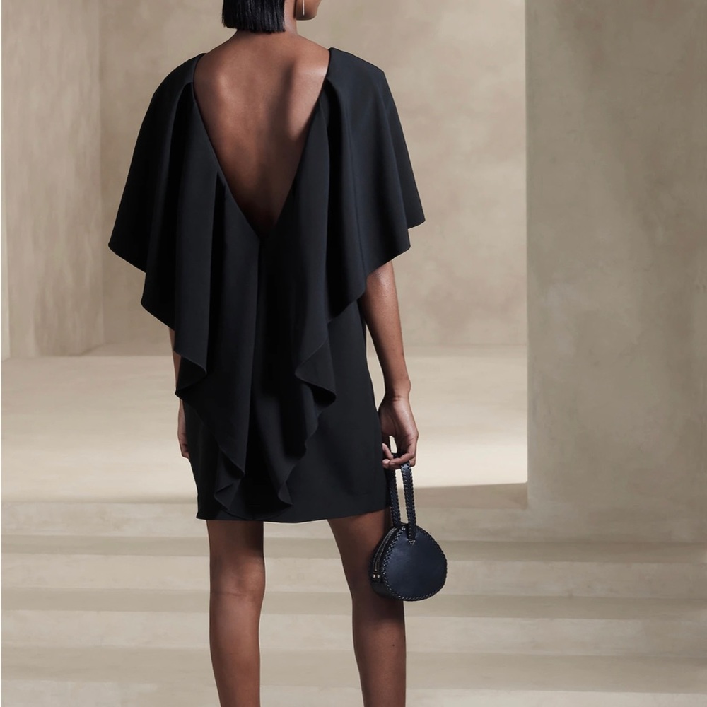 Banana Republic Forte Ruffle Mini Dress